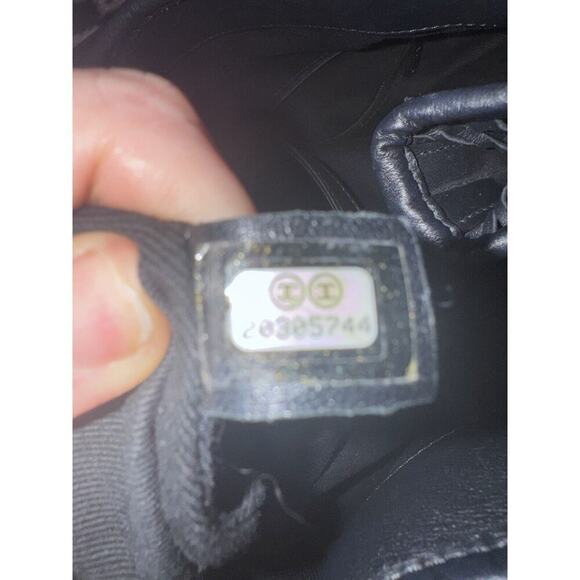 Chanel Black Laser Cut Large Mesh Tote with CC Logo Charm 20305744 - Picture 11 of 12